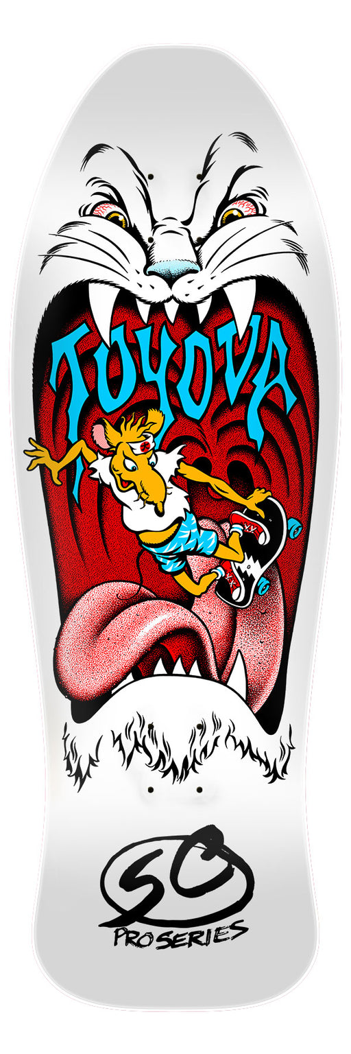 SANTA CRUZ TOYODA REISSUE SKATEBOARD DECK