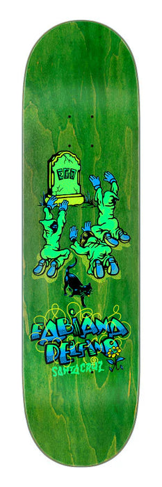 SANTA CRUZ DELFINO EGO VX SKATEBOARD DECK