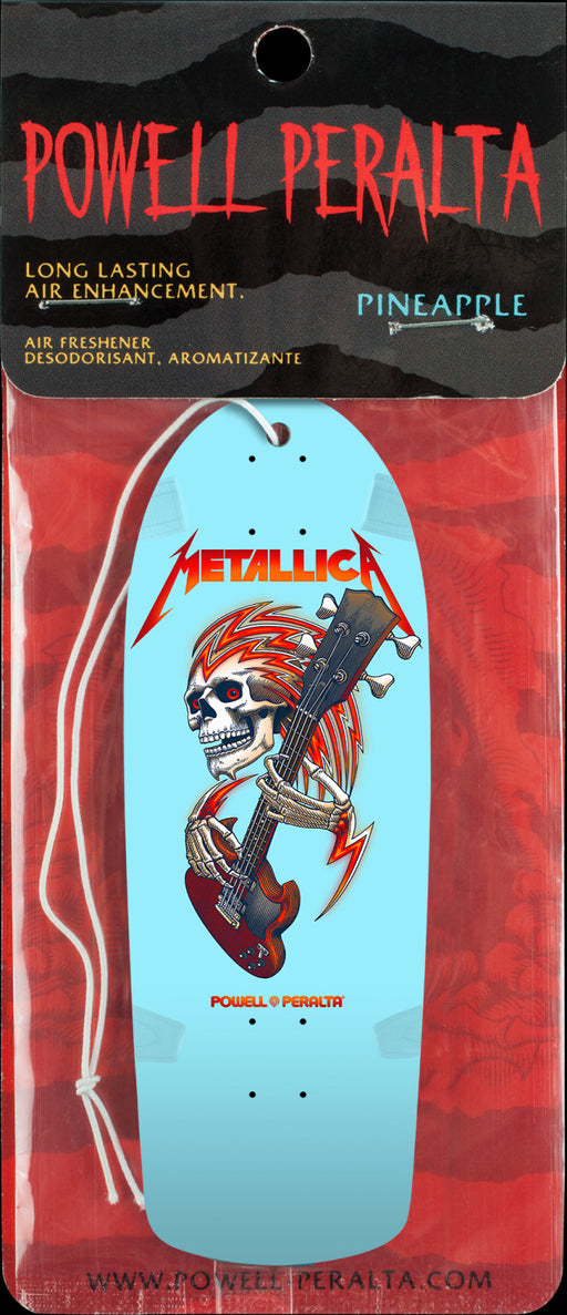 POWELL PERALTA METALLICA COLLAB AIR FRESHENER