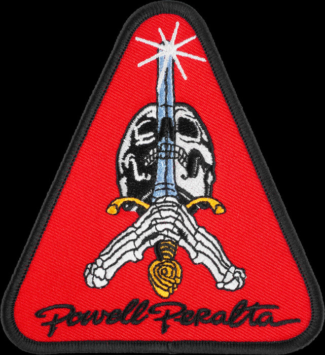 POWELL PERALTA SKULL & SWORD PATCH