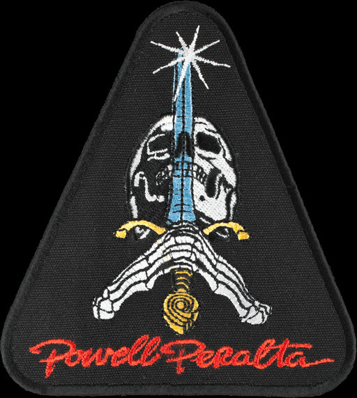 POWELL PERALTA SKULL & SWORD PATCH