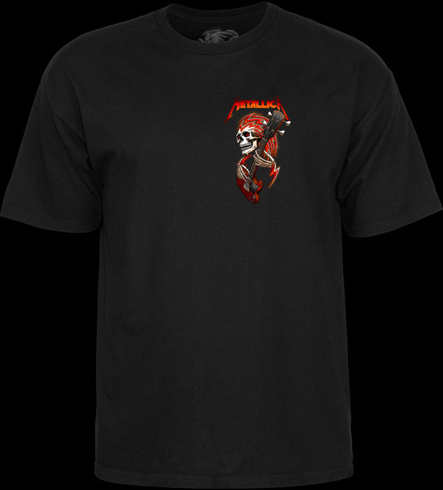 POWELL PERALTA METALLICA COLLAB T-SHIRT