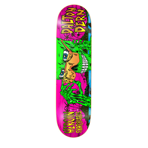 HEROIN SKATEBOARDS DALTON DERN SKELETON DECK