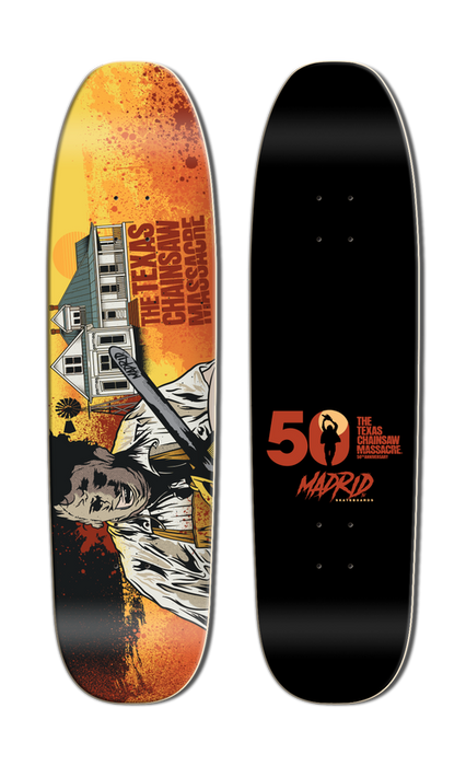 MADRID X TCM HOMEFRONT POOL SHOVAL SHAPE SKATEBOARD DECK