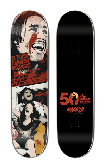 MADRID X TCM STREET SHAPE SKATEBOARD DECK