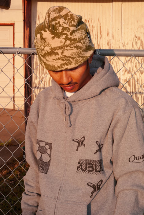 PUBLIC SUM ZIP HOODIE