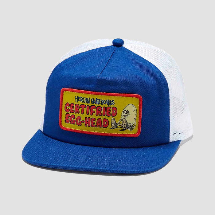 HEROIN SKATEBOARDS CERTIFRIED TRUCKERHAT