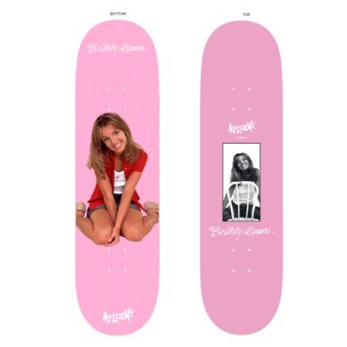 WELCOME X BRITNEY SPEARS POPSICLE SKATEBOARD DECK